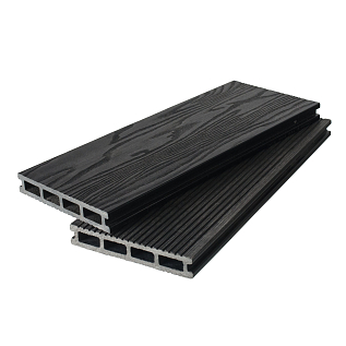 Купить Террасная доска ДПК TalverWood двухсторонняя 3000х150х25мм Антрацит - изображение 1